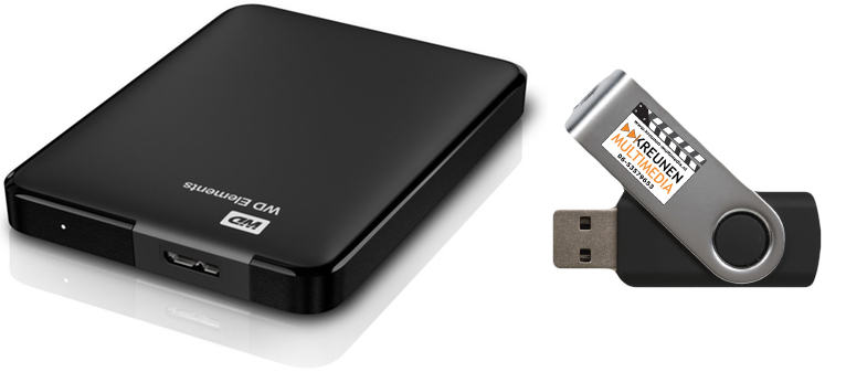 Externe HDD of USB